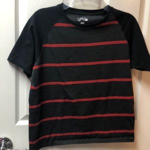 Fission dark gray, red stripes & black sleeve